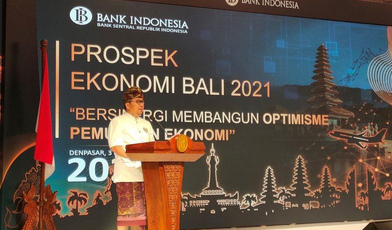 Pertumbuhan Ekonomi Bali 2021 di Kisaran 4,5 sampai 5,5 Persen