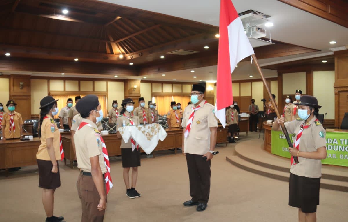 podiumnews.com-Pengurus SBH Kabupaten Badung 2020 Dikukuhkan