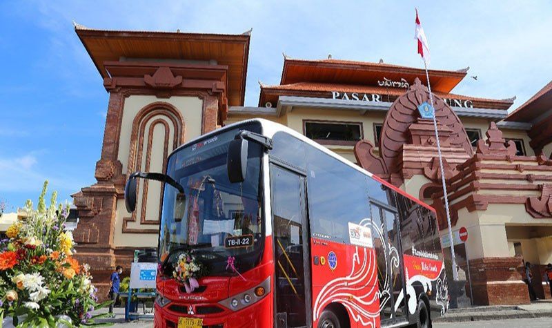 podiumnews.com-Pemkab Tabanan Luncurkan Bus Trans Metro Dewata Koridor I