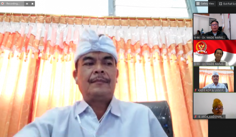 podiumnews.com-Validasi Penerima Bantuan Usaha Mikro, Bali Minta Diberi Kewenangan