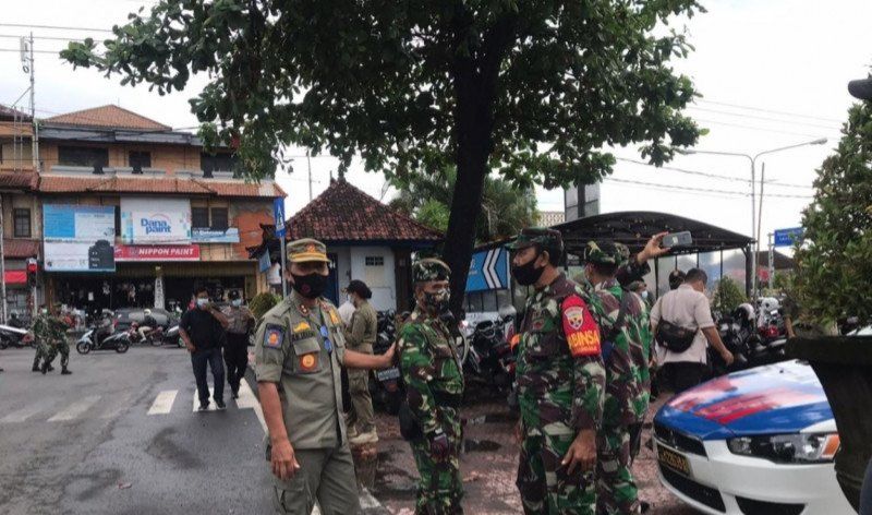 podiumnews.com-1.393 Orang Pelanggar Prokes Terjaring Satpol PP Denpasar