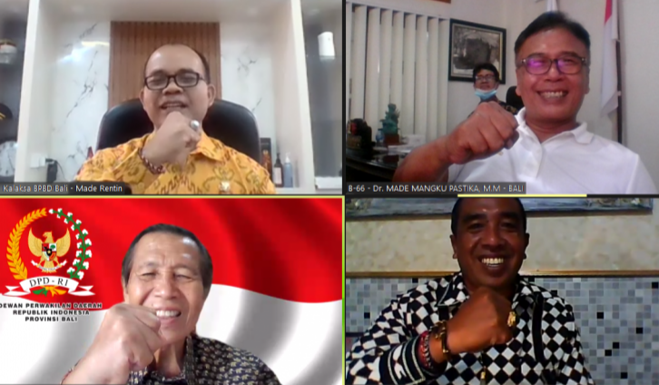 podiumnews.com-Mangku Pastika Dorong Satgas COVID-19 Gencar Sosialisasi di Media Massa