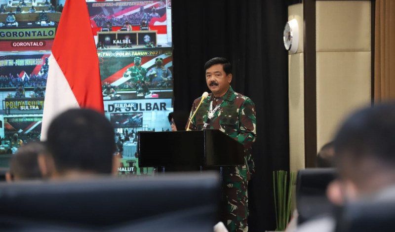 podiumnews.com-Kurangi Gesekan TNI-POLRI dengan Saling Bersinergi