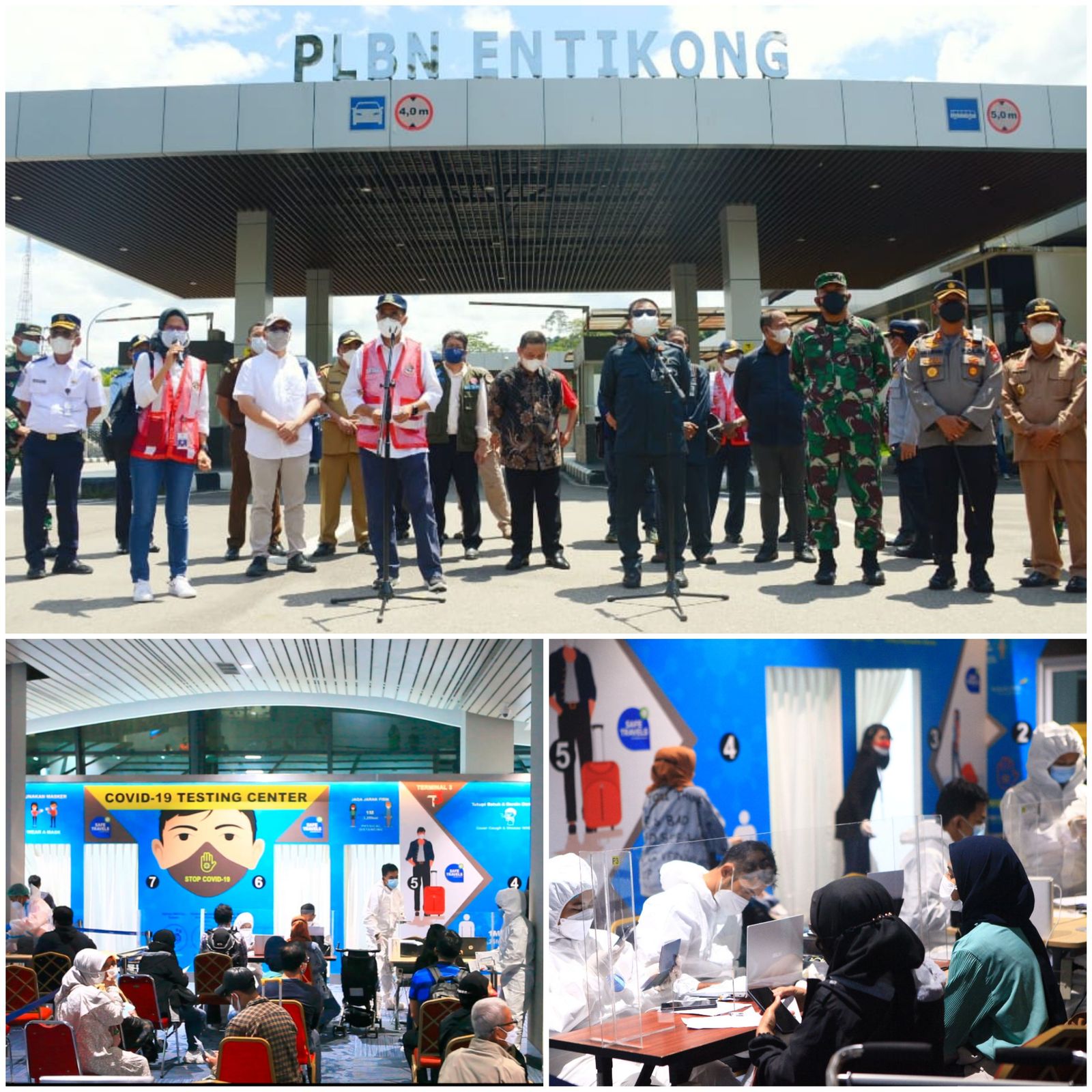 podiumnews.com-Menhub Pastikan Pengendalian Covid-19 di Pintu Masuk Negara Berjalan Baik