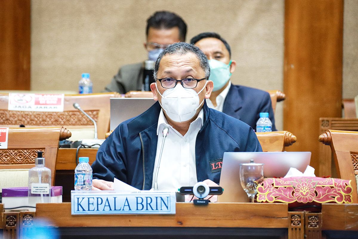 podiumnews.com-Kepala BRIN: Riset Vaksin Merah Putih Masih Terus Berjalan