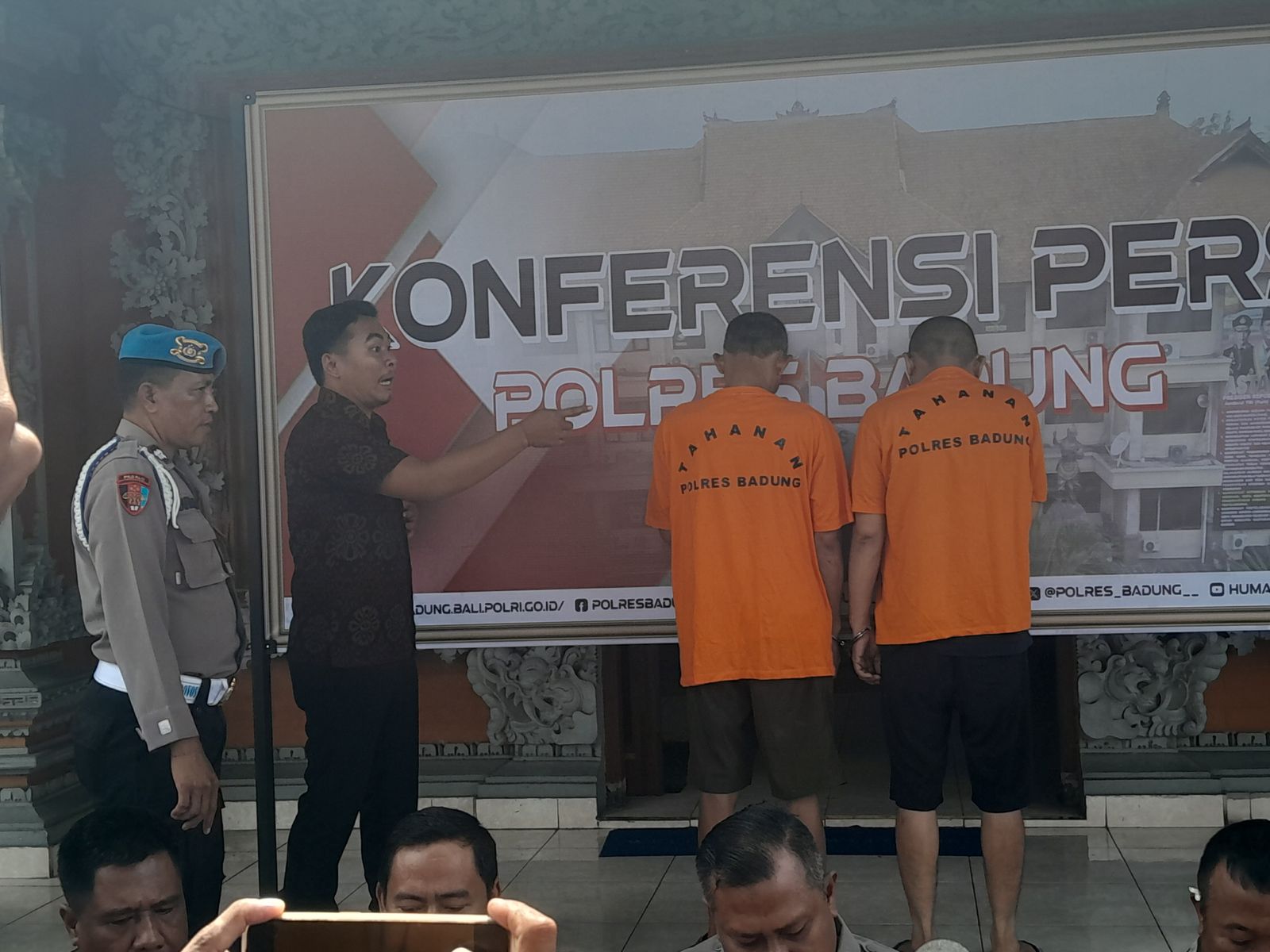 podiumnews.com-Polres Badung Bekuk Kurir Narkoba