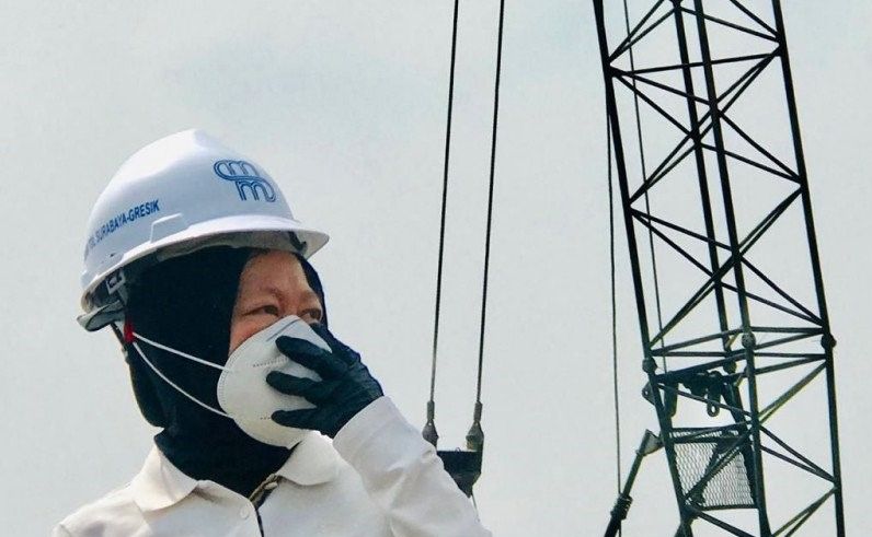 podiumnews.com-Survei SMRC: 97 Persen Warga Surabaya Puas Kinerja Risma