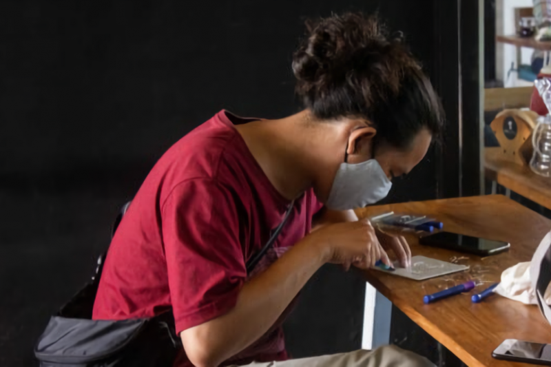 Penjualan Produk Seni Teknik Cukil di Bali Naik 30 Persen