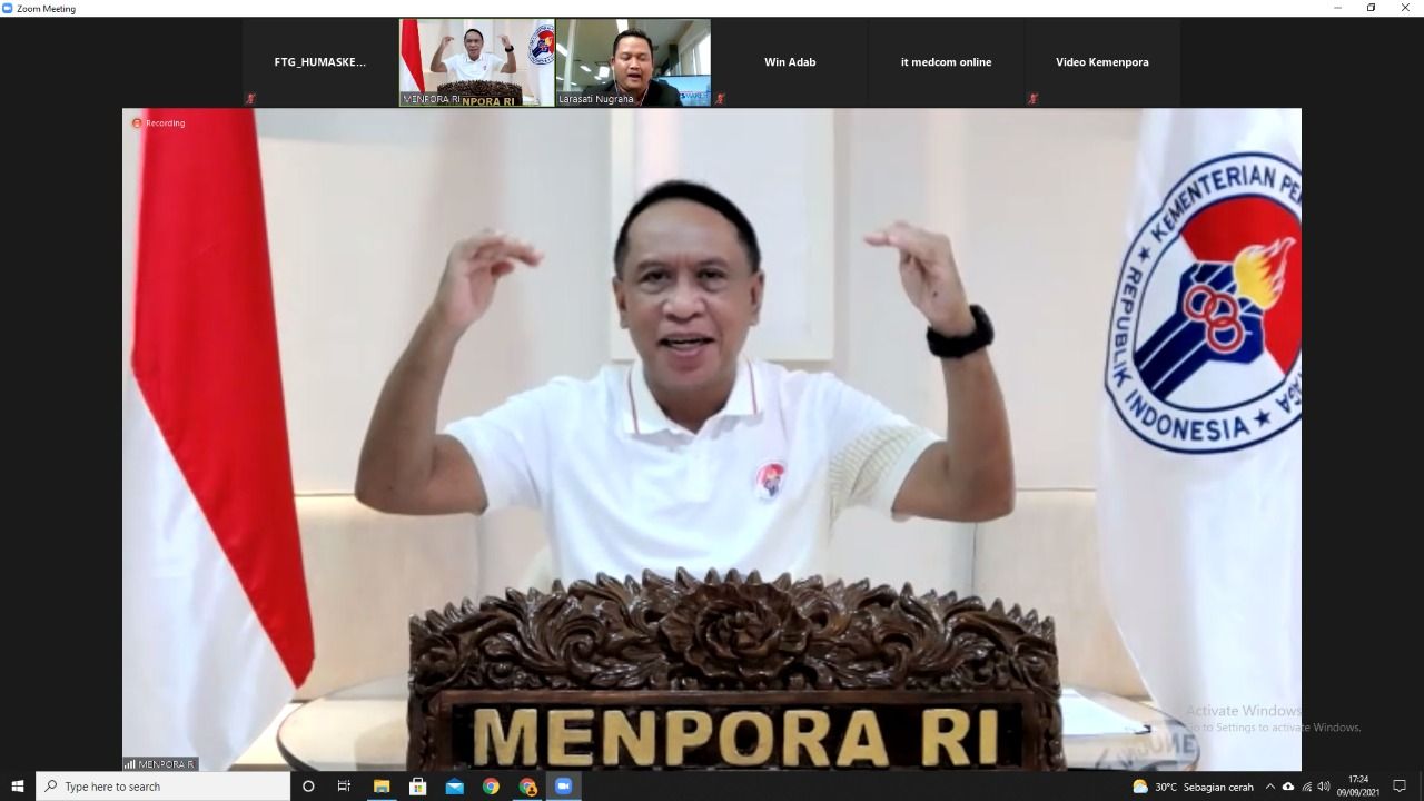 podiumnews.com-Menpora Pastikan Olahraga Rekreasi Diatur dalam DBON