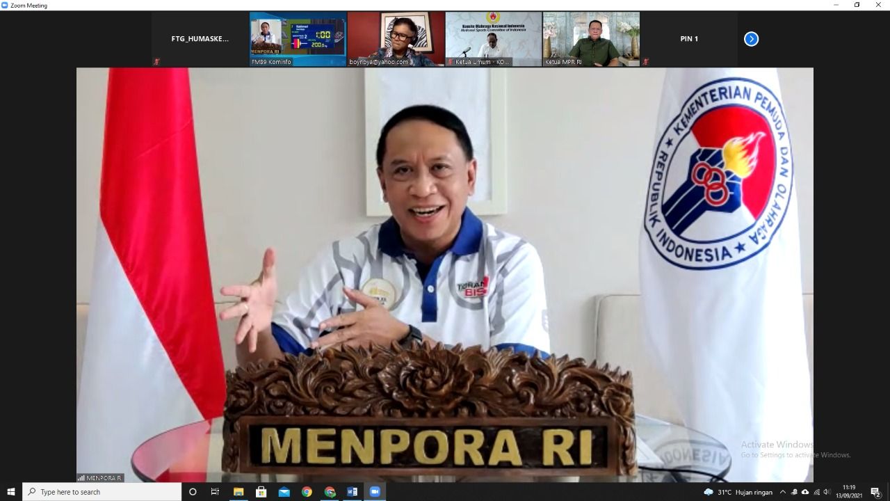 podiumnews.com-Menpora Tegaskan DBON Solusi Pembenahan Ekosistem Olahraga Nasional