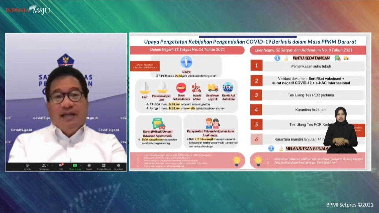 podiumnews.com-Pemda Luar Jawa-Bali Harus Segera Ambil Langkah Tekan Penularan