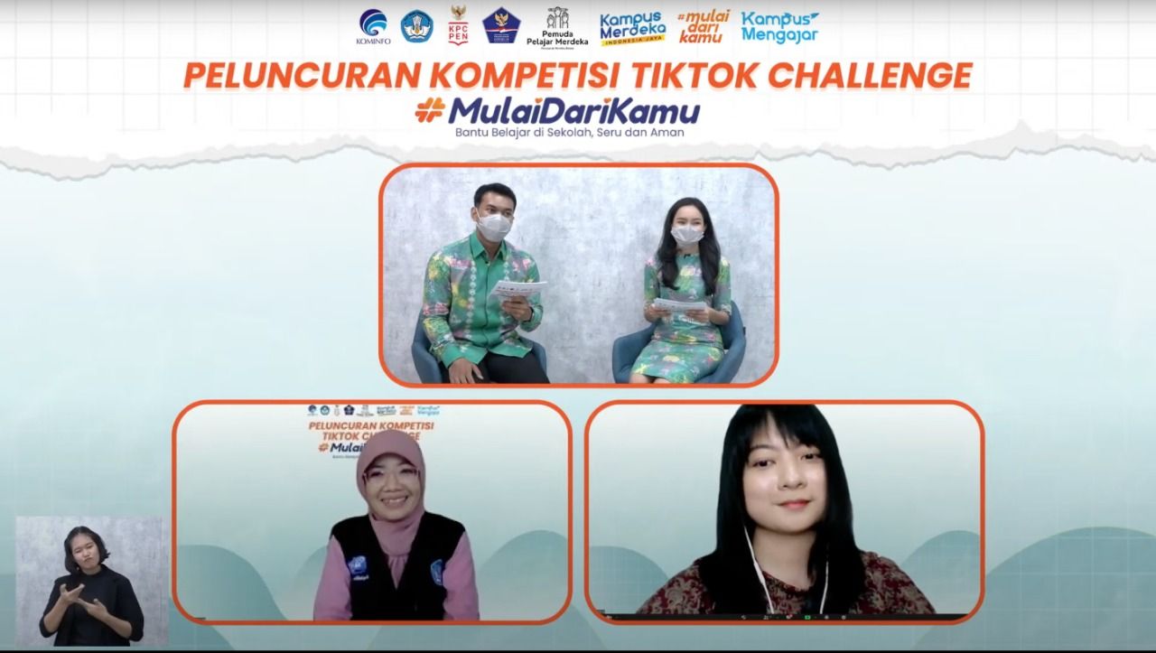 podiumnews.com-Kompetisi Tiktok #MulaiDariKamu untuk Program Kampus Mengajar