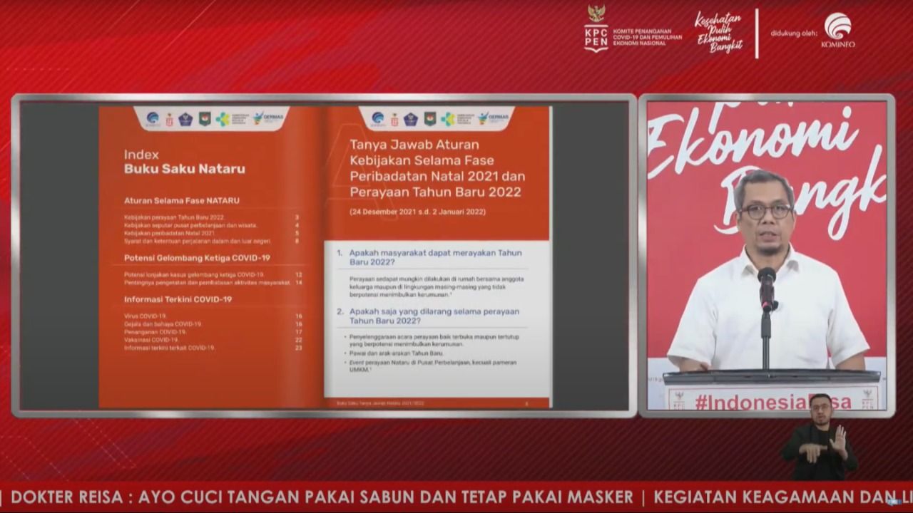 podiumnews.com-Kominfo Luncurkan Buku Saku Tanya Jawab Nataru