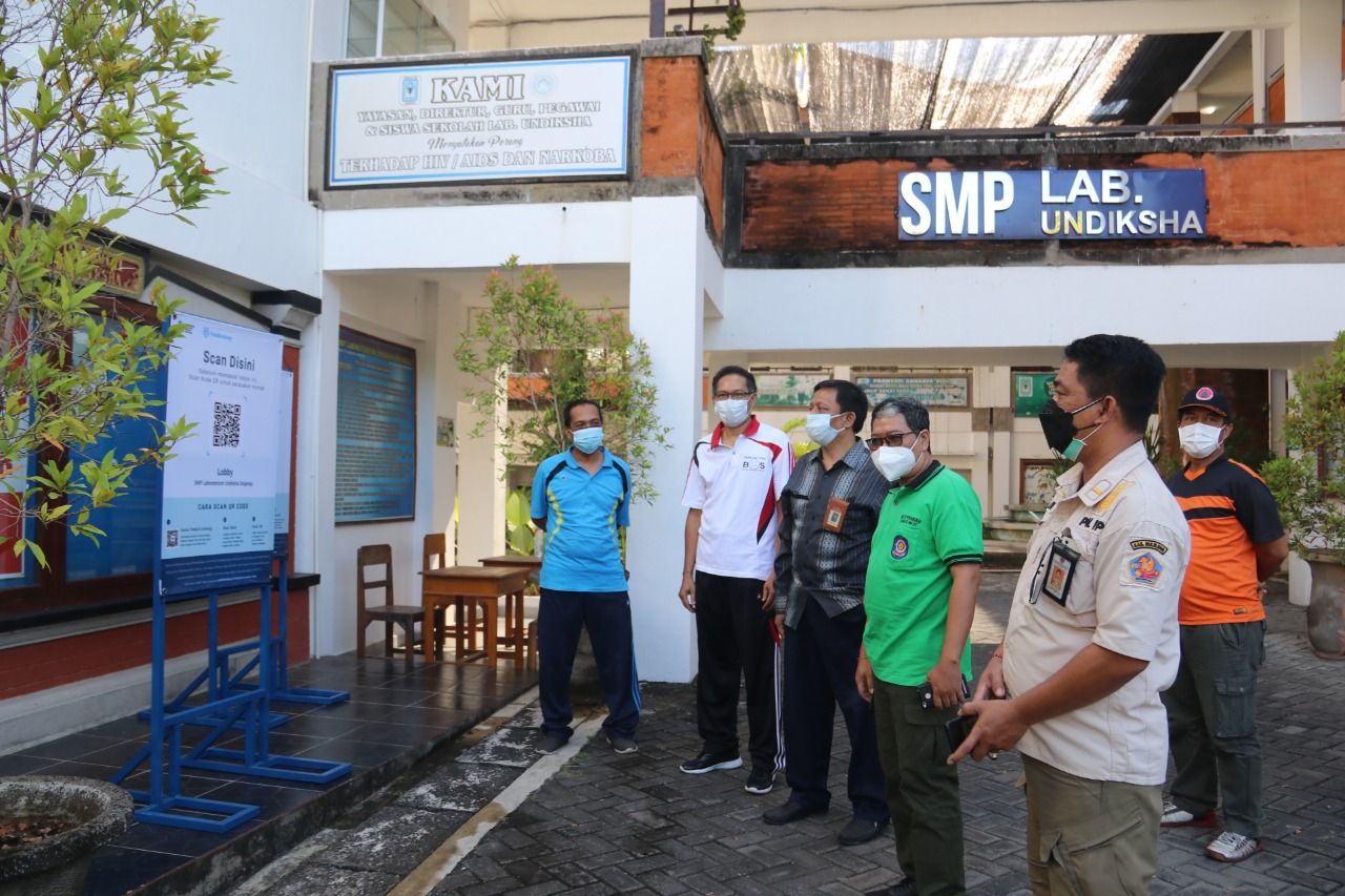 podiumnews.com-450 Sekolah di Buleleng Sudah Terapkan "PeduliLindungi"