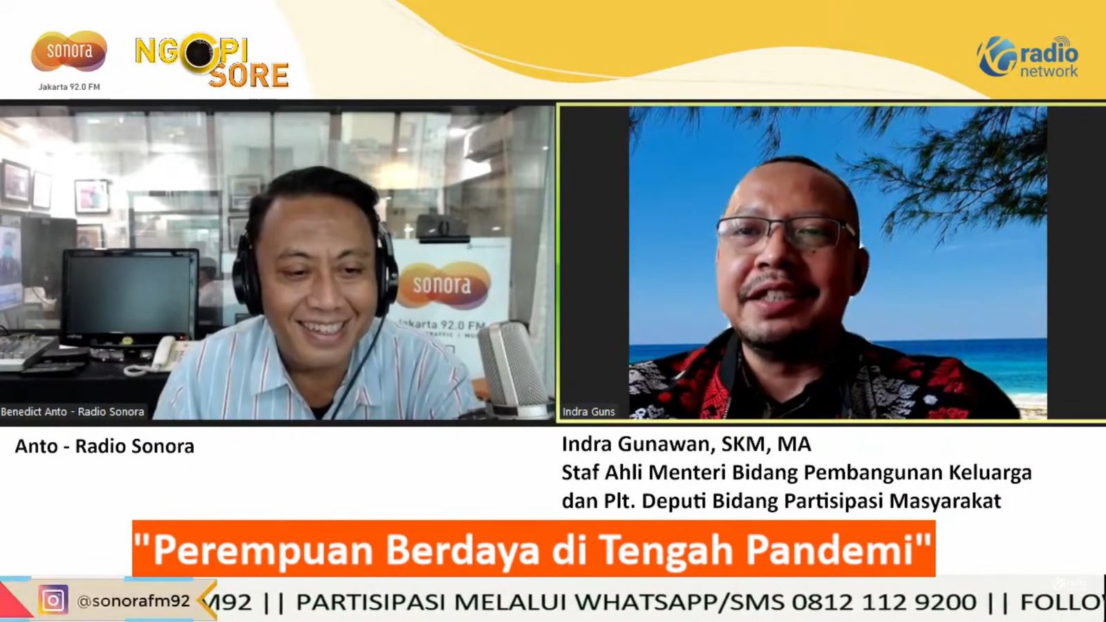 podiumnews.com-Kemen PPPA Pastikan Perempuan Indonesia Berdaya Hadapi Pandemi Covid-19