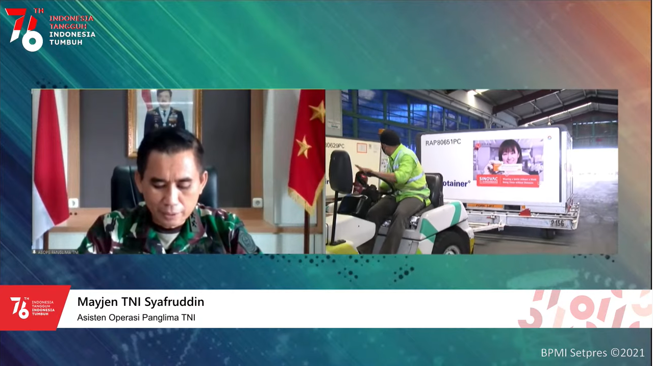 podiumnews.com-Lima Juta Dosis Vaksin Sinovac Kembali Tiba di Indonesia