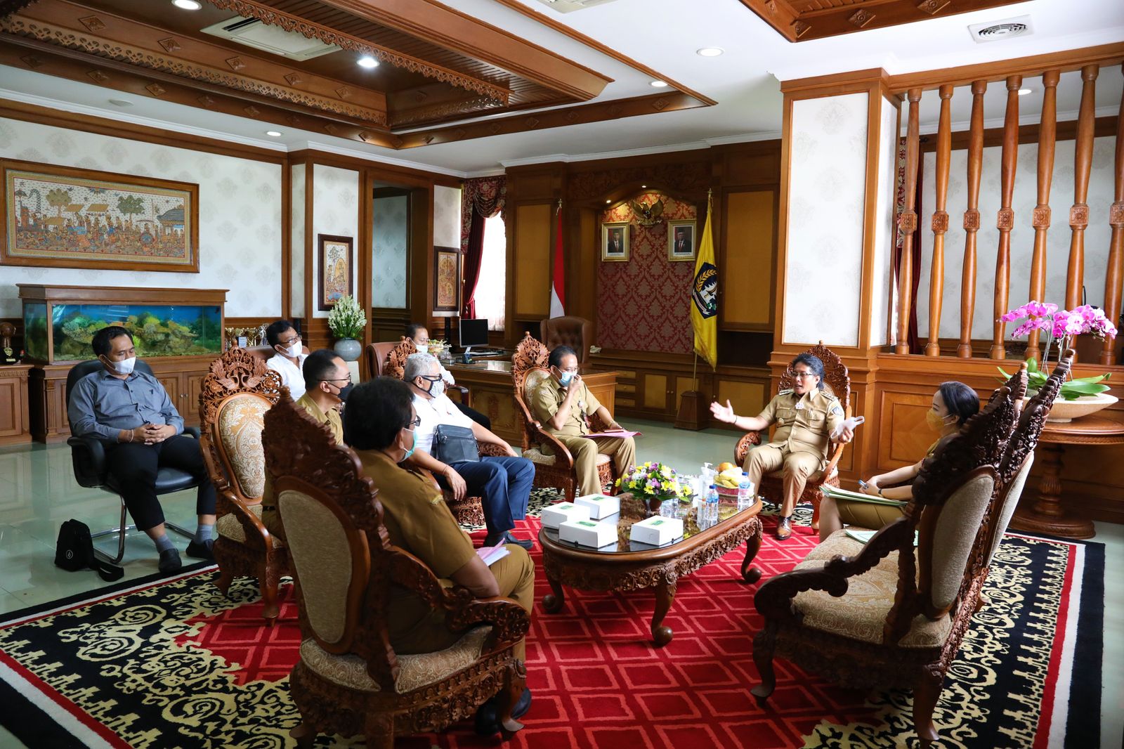 podiumnews.com-Calon Direksi Perumda Tirta Mangutama Jalani Sesi Wawancara