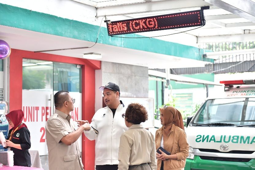 podiumnews.com-Menpora Dito Ajak Anak Muda Cek Kesehatan Gratis