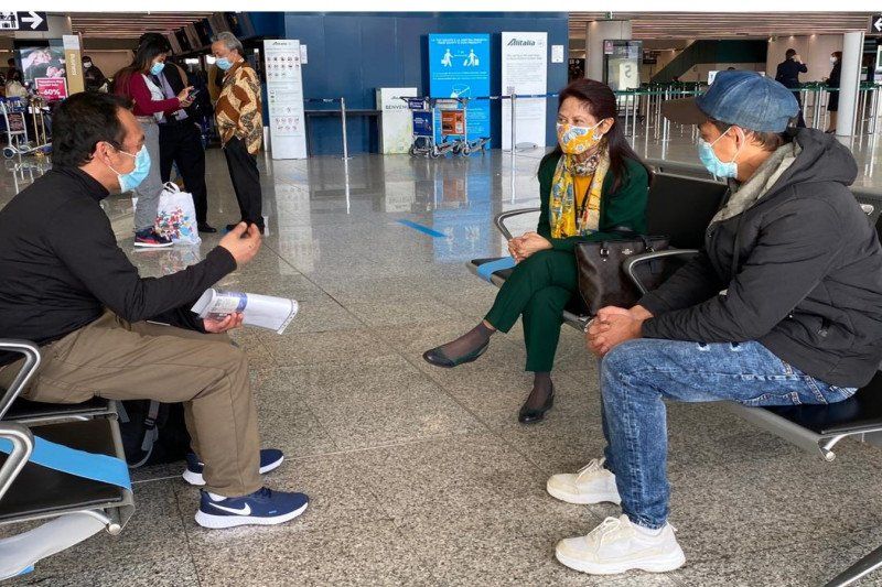 podiumnews.com-Dua ABK WNI Sempat Disandera di Libya Pulang ke Tanah Air