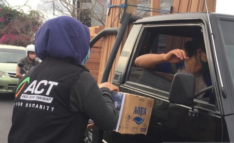 podiumnews.com-ACT-MRI Bali Dirikan Dapur Kemanusiaan Tebar 1.000 Paket Pangan