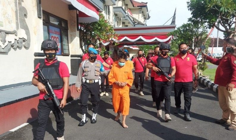 podiumnews.com-Polisi Tangkap Komplotan Pencurian Uang Mesin ATM di Gianyar