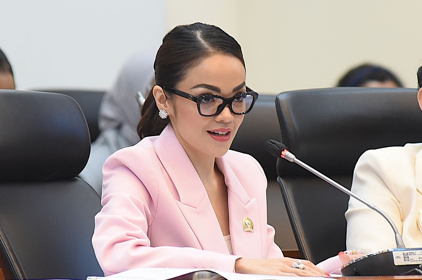 podiumnews.com-Andina Thresia Pertanyakan Dampak Perubahan Usia Pensiun TNI