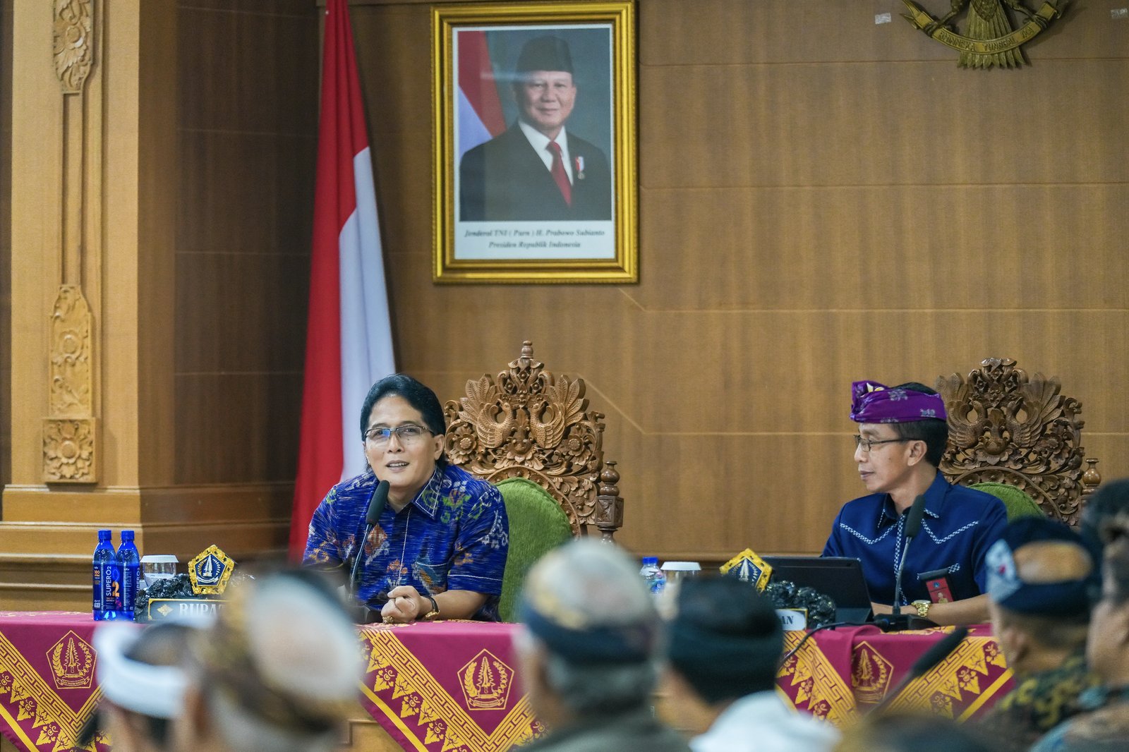 Bupati Badung Hadiri Exit Meeting Audit LPD 2024