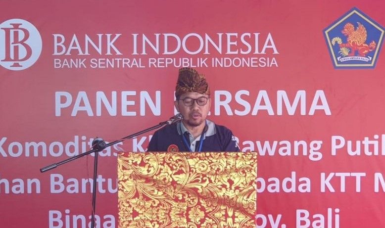 podiumnews.com-BI Bali Dampingi KTT Manik Pertiwi Naikkan Produktivitas Bawang Putih