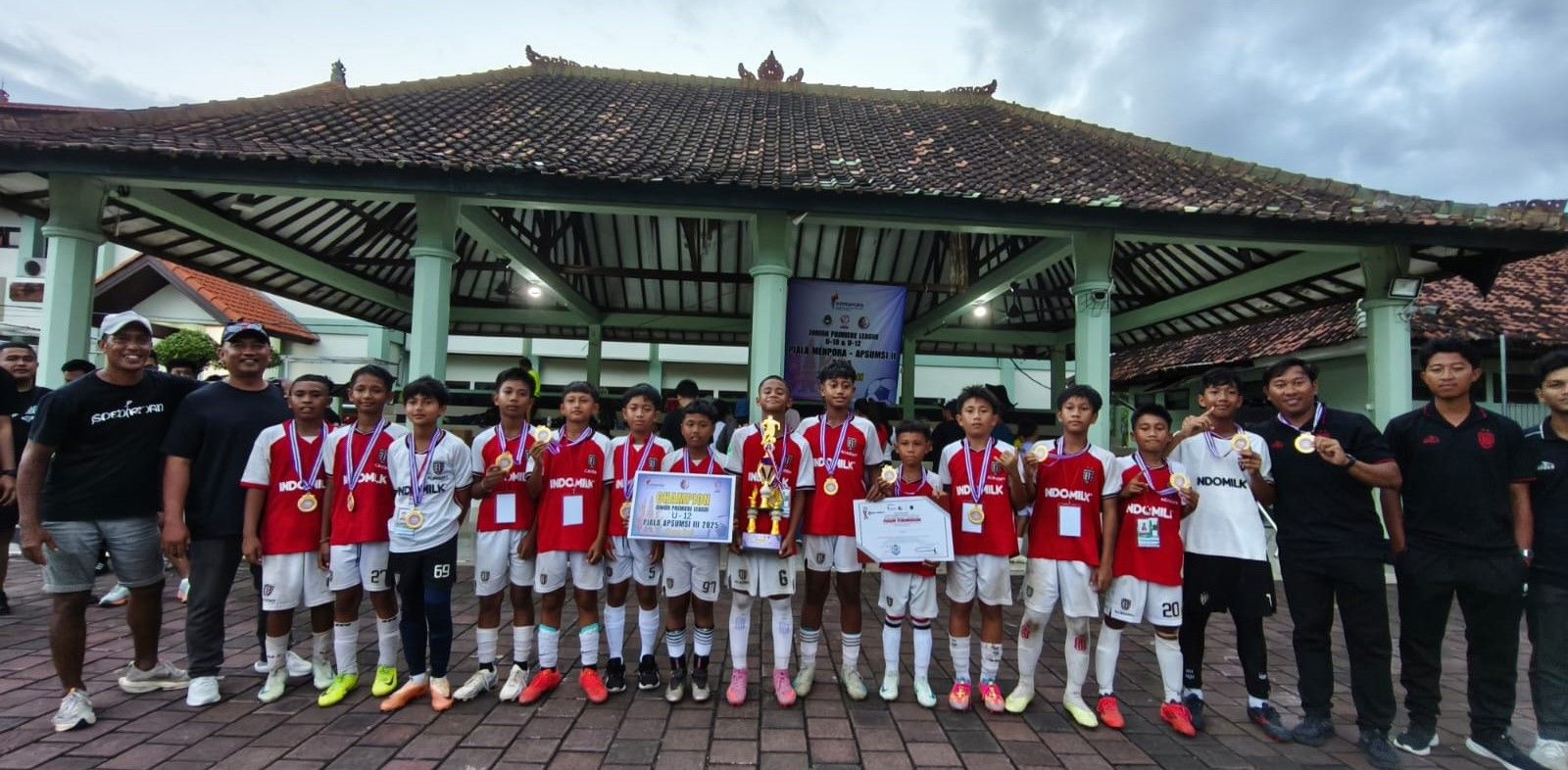 podiumnews.com-Juara Regional Piala Menpora, Bali United Academy U12 ke Magelang