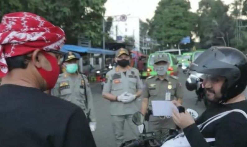 215 Warga Bogor Terjaring Operasi Tertib Masker