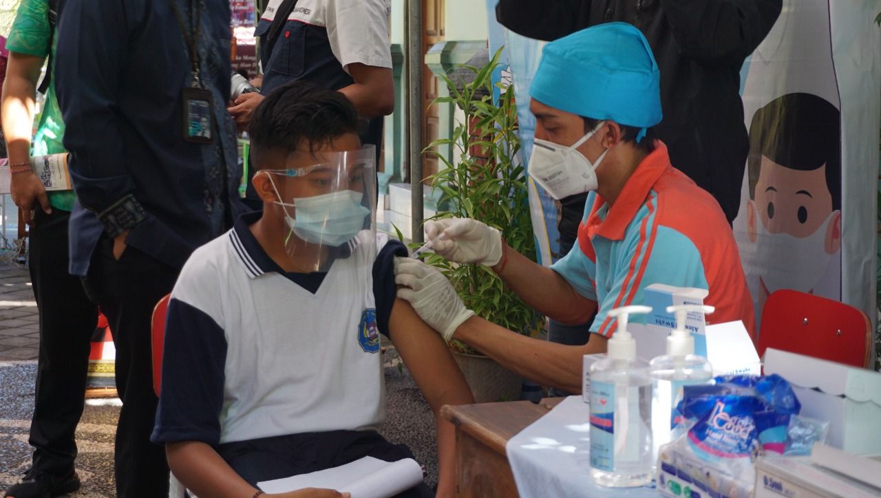 podiumnews.com-Capaian Vaksinasi Buleleng Dekati 80 Persen