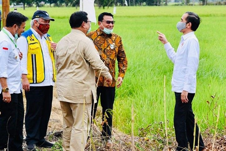 podiumnews.com-Dukung Lumbung Pangan, Kementan Dorong Pola Pertanian Terpadu