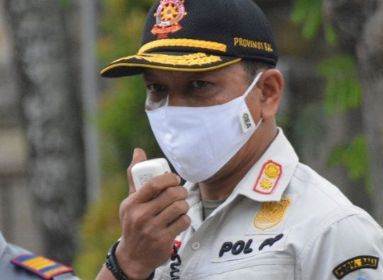 podiumnews.com-Jelang Cuti Bersama, Satpol PP Provinsi Gelar Pengetatan di Pintu Masuk Bali 