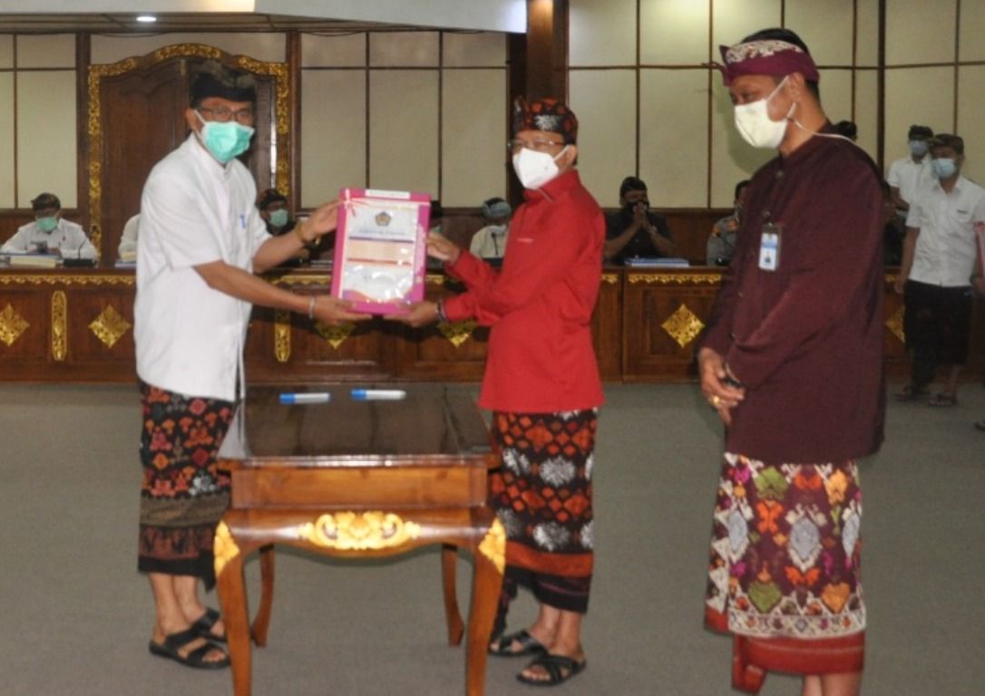  Pemkab Tabanan Terima Dipa 2021 Rp1,230 Triliun