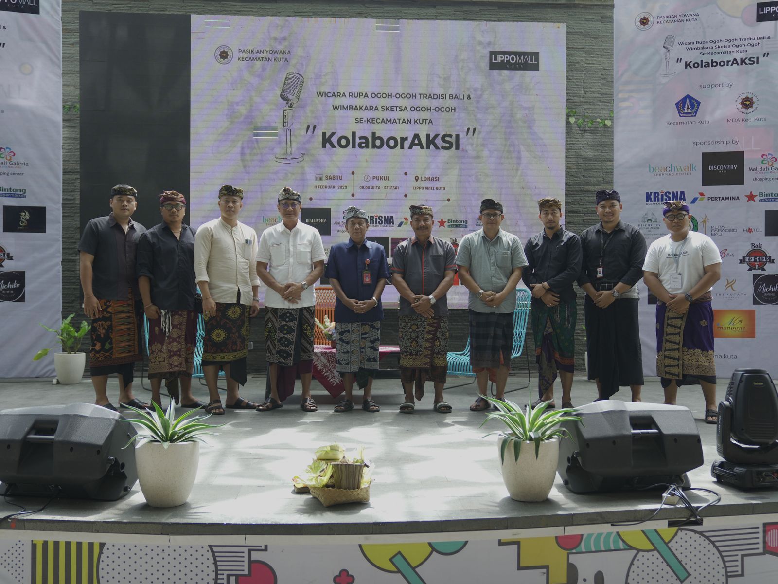 podiumnews.com-Pasikian Yowana  Kuta Gelar Wicara Rupa Ogoh-ogoh dan Wimbakara Sketsa Ogoh-ogoh