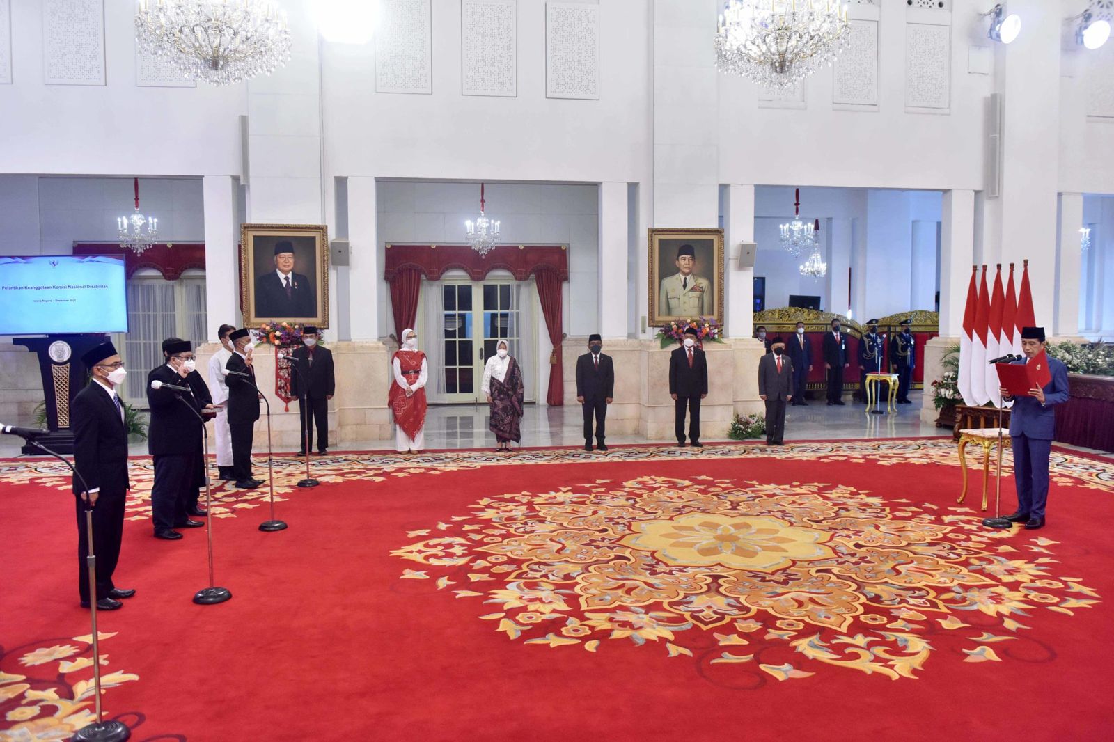podiumnews.com-Jokowi Lantik Keanggotaan Komisi Nasional Disabilitas