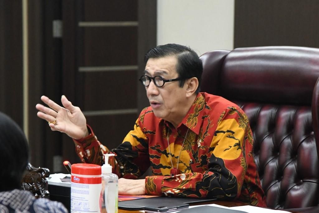 podiumnews.com-Menkumham-BEBAF Diskusikan Kebijakan Bisnis dan Investasi di Indonesia