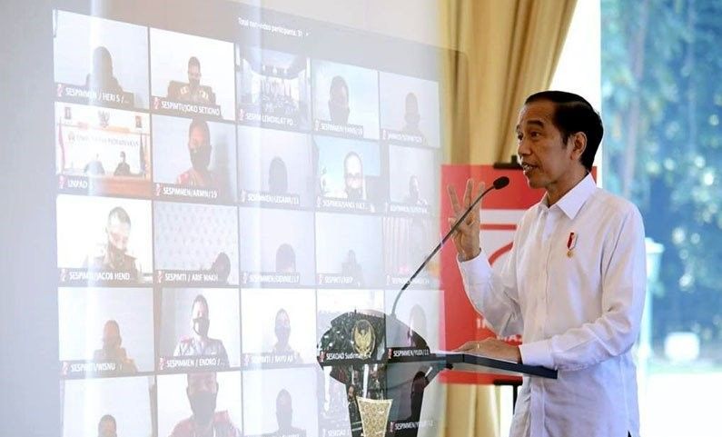 podiumnews.com-Beda Pandangan Politik, Presiden Tegaskan Bukan Berarti Bermusuhan 