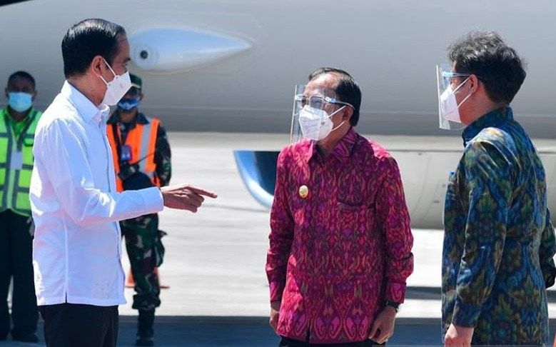 podiumnews.com-Jokowi: Bali Siapkan Tiga Zona Hijau Covid-19 untuk Dibuka