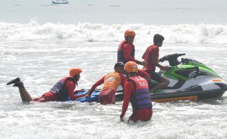 Basarnas Bali Gelar Latihan Penyelamatan Gunakan 'Jetski'