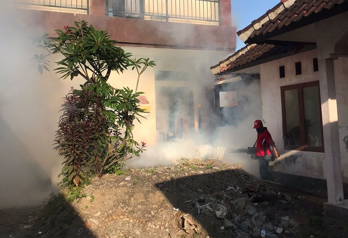 Tekan Kasus DBD, Pemkot Denpasar Lakukan Fogging di 39 Titik