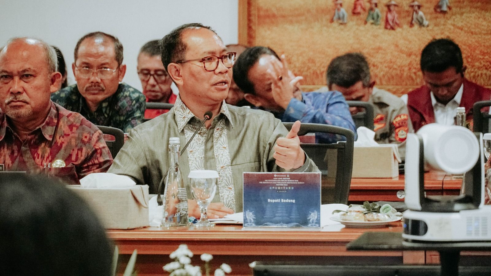 podiumnews.com-Wabup Suiasa Ikuti HLM TPID dan TP2DD Bali