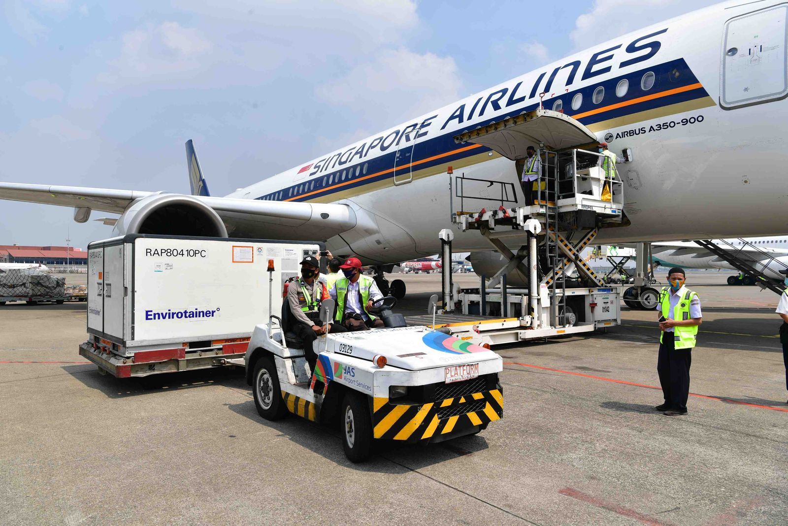 podiumnews.com-Indonesia Tambah 796 Ribu Dosis Stok Vaksin AstraZeneca