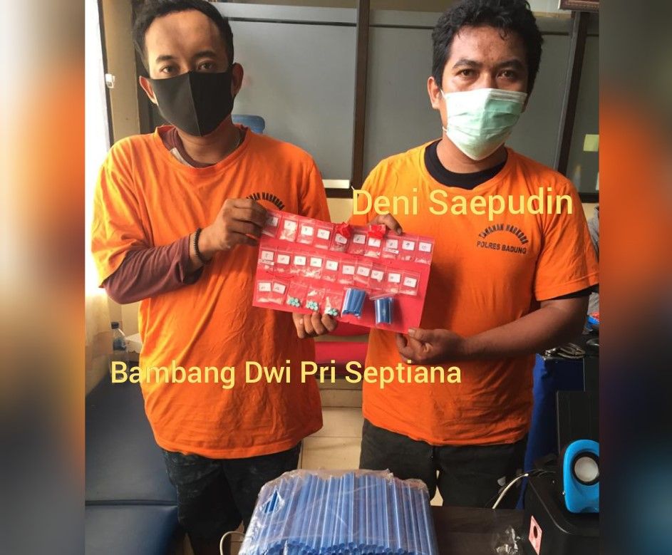 podiumnews.com-Dua Pemuda Asal Jabar Diamankan di Bali Jadi Bandar Narkoba