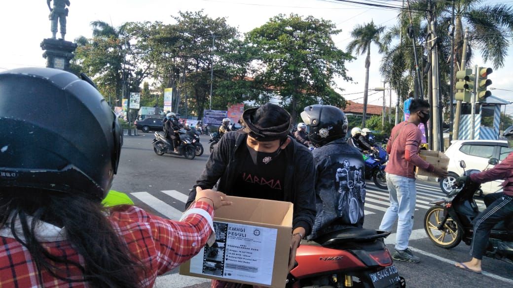 podiumnews.com-KMHDI Denpasar-Badung Galang Dana Bantu Korban Banjir Bandang Luwu Utara