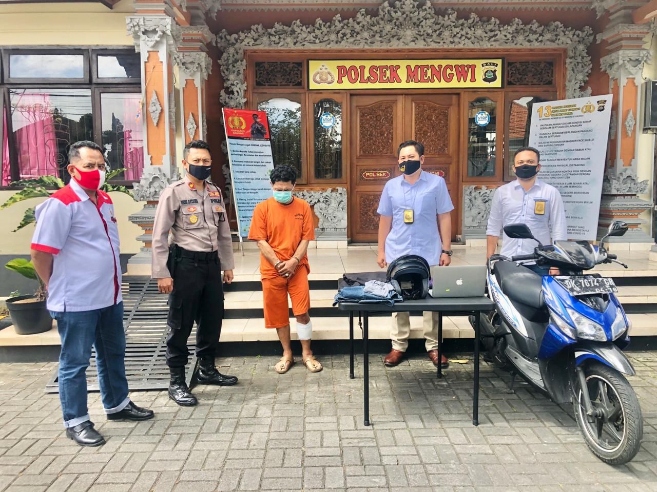 podiumnews.com-Residivis Maling Spesialis Vila Dihadiahi Timah Panas di Badung