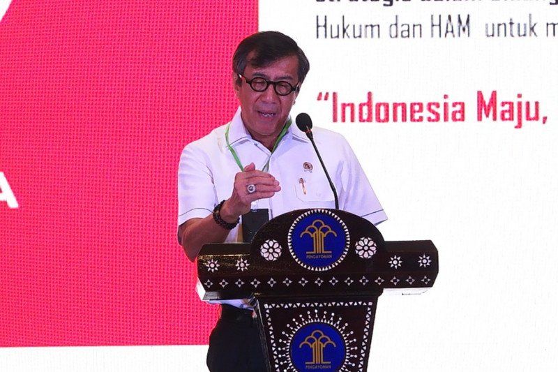 Menkumham: Perayaan Kemerdekaan Jadi Momentum Tingkatkan Kinerja