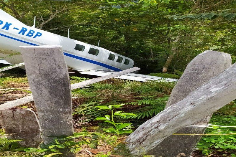 podiumnews.com-Bawa Bansos, Pesawat Tariku Alami Kecelakaan di Distrik Siriwo Paniai