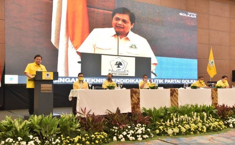 Tingkatkan Kualitas Kader, Airlangga Dirikan Golkar Institut