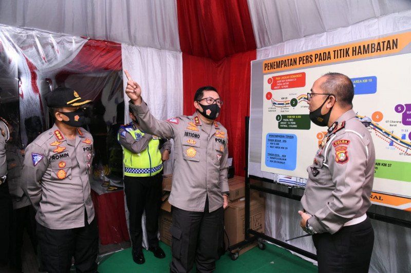 Korlantas Sebut Arus Kendaraan Keluar Jakarta Naik Hingga Dini Hari